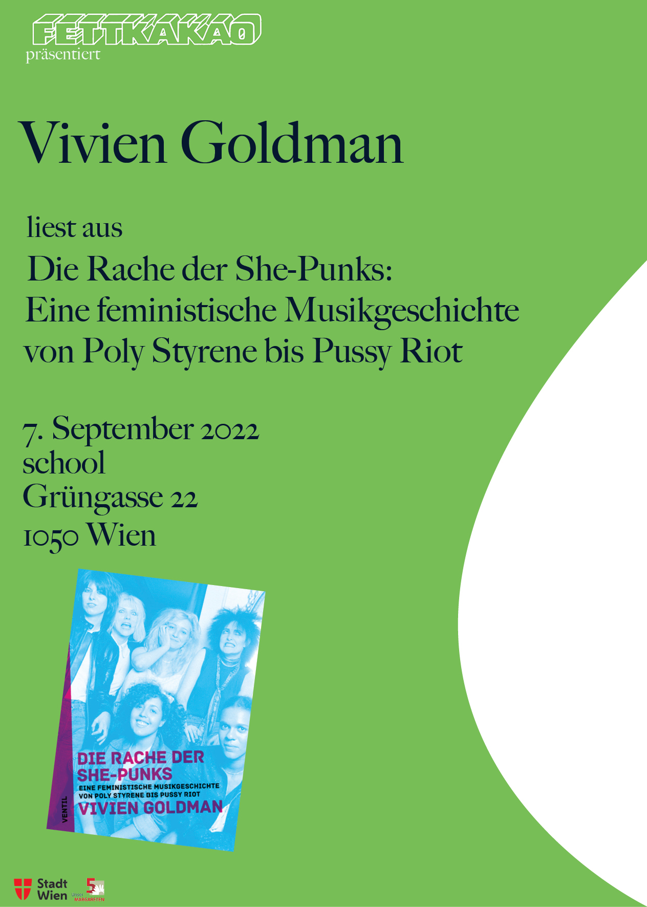 Vivien Goldman liest aus Die Rache der She-Punks